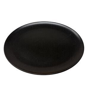 Calvin Klein The Khaki Collection Cargo 15" Oval Serving Platter Raisin Brown